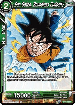 Son Goten, Boundless Curiosity [DB3-058] | Arkham Games and Comics