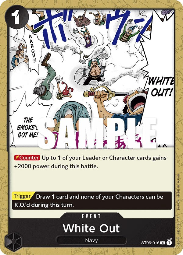 White Out [Starter Deck: Absolute Justice] | Arkham Games and Comics