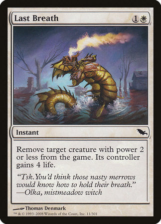 Last Breath [Shadowmoor] | Arkham Games and Comics