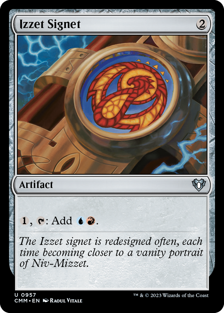 Izzet Signet [Commander Masters] | Arkham Games and Comics