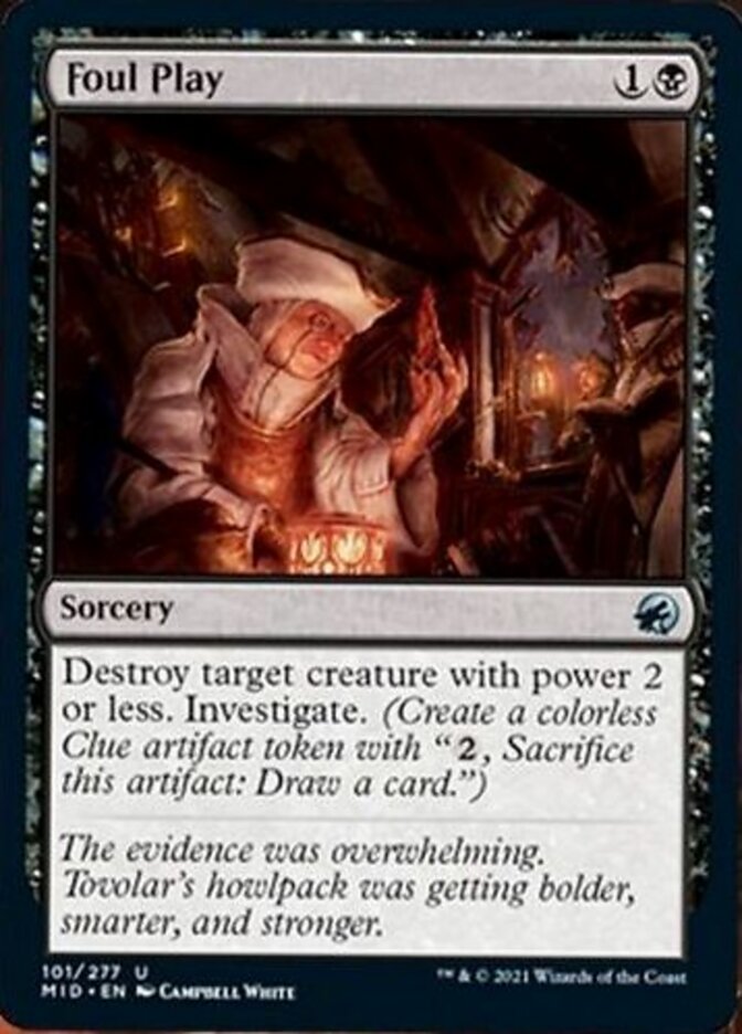 Foul Play [Innistrad: Midnight Hunt] | Arkham Games and Comics