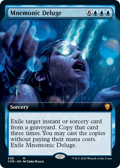 Mnemonic Deluge (Extended Art) [Commander Legends] | Arkham Games and Comics