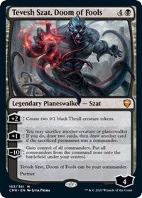 Tevesh Szat, Doom of Fools [Commander Legends] | Arkham Games and Comics