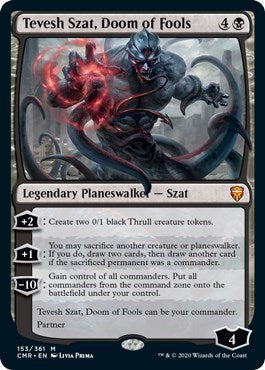 Tevesh Szat, Doom of Fools [Commander Legends] | Arkham Games and Comics