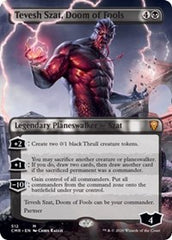 Tevesh Szat, Doom of Fools (Extended Art) [Commander Legends] | Arkham Games and Comics
