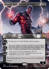 Tevesh Szat, Doom of Fools (Extended Art) [Commander Legends] | Arkham Games and Comics