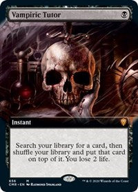 Vampiric Tutor (Extended Art) [Commander Legends] | Arkham Games and Comics