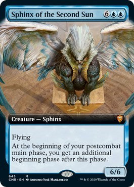 Sphinx of the Second Sun (Extended Art) [Commander Legends] | Arkham Games and Comics