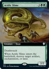 Acidic Slime (Extended Art) [Commander Legends] | Arkham Games and Comics