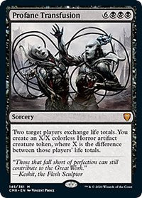 Profane Transfusion [Commander Legends] | Arkham Games and Comics
