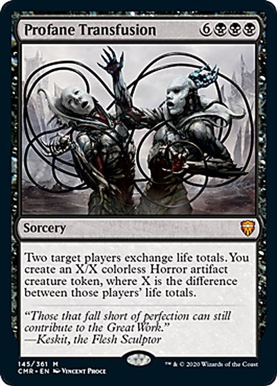 Profane Transfusion [Commander Legends] | Arkham Games and Comics