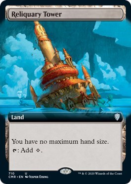 Reliquary Tower (Extended Art) [Commander Legends] | Arkham Games and Comics