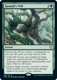 Kamahl's Will [Commander Legends] | Arkham Games and Comics
