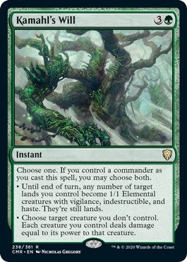 Kamahl's Will [Commander Legends] | Arkham Games and Comics
