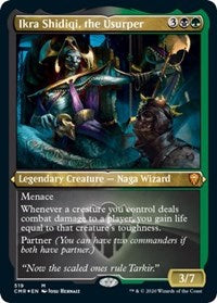 Ikra Shidiqi, the Usurper (Foil Etched) [Commander Legends] | Arkham Games and Comics