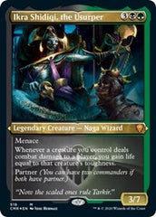 Ikra Shidiqi, the Usurper (Foil Etched) [Commander Legends] | Arkham Games and Comics