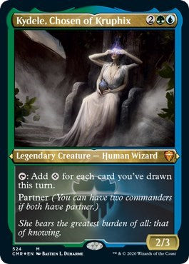 Kydele, Chosen of Kruphix (Foil Etched) [Commander Legends] | Arkham Games and Comics