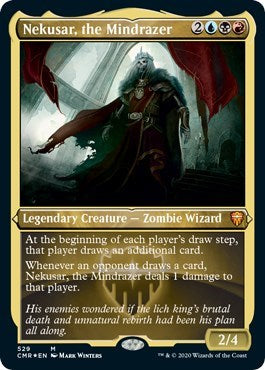 Nekusar, the Mindrazer (Foil Etched) [Commander Legends] | Arkham Games and Comics