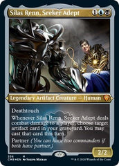 Silas Renn, Seeker Adept (Foil Etched) [Commander Legends] | Arkham Games and Comics