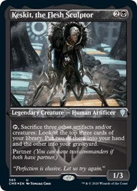 Keskit, the Flesh Sculptor (Foil Etched) [Commander Legends] | Arkham Games and Comics
