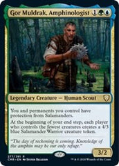 Gor Muldrak, Amphinologist [Commander Legends] | Arkham Games and Comics