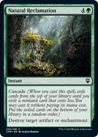 Natural Reclamation [Commander Legends] | Arkham Games and Comics
