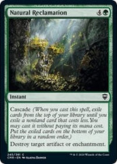 Natural Reclamation [Commander Legends] | Arkham Games and Comics