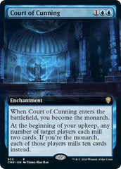 Court of Cunning (Extended Art) [Commander Legends] | Arkham Games and Comics