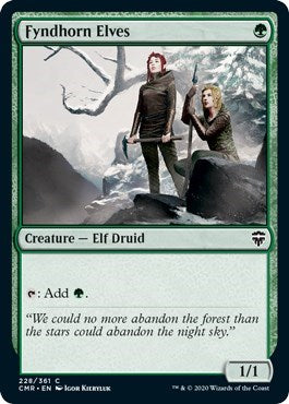 Fyndhorn Elves [Commander Legends] | Arkham Games and Comics