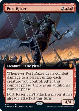 Port Razer (Extended Art) [Commander Legends] | Arkham Games and Comics