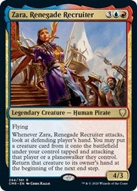 Zara, Renegade Recruiter [Commander Legends] | Arkham Games and Comics