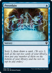 Preordain [Commander Legends] | Arkham Games and Comics