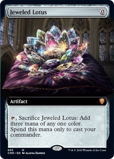 Jeweled Lotus (Extended Art) [Commander Legends] | Arkham Games and Comics