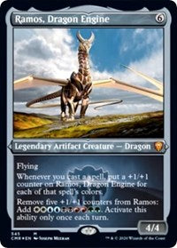 Ramos, Dragon Engine (Foil Etched) [Commander Legends] | Arkham Games and Comics