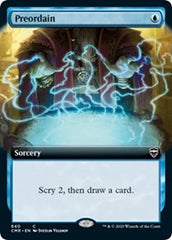 Preordain (Extended Art) [Commander Legends] | Arkham Games and Comics