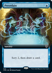 Preordain (Extended Art) [Commander Legends] | Arkham Games and Comics