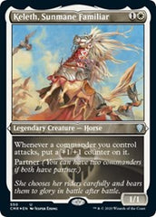 Keleth, Sunmane Familiar (Foil Etched) [Commander Legends] | Arkham Games and Comics