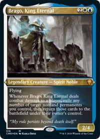 Brago, King Eternal (Foil Etched) [Commander Legends] | Arkham Games and Comics