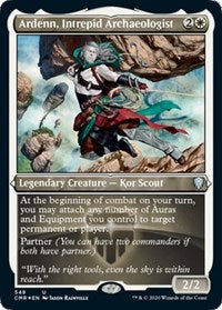 Ardenn, Intrepid Archaeologist (Foil Etched) [Commander Legends] | Arkham Games and Comics