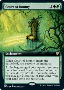 Court of Bounty (Extended Art) [Commander Legends] | Arkham Games and Comics