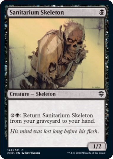 Sanitarium Skeleton [Commander Legends] | Arkham Games and Comics