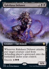 Rakshasa Debaser (Extended Art) [Commander Legends] | Arkham Games and Comics