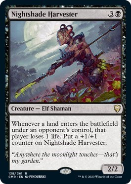 Nightshade Harvester [Commander Legends] | Arkham Games and Comics