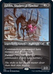Falthis, Shadowcat Familiar (Foil Etched) [Commander Legends] | Arkham Games and Comics