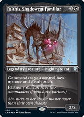 Falthis, Shadowcat Familiar (Foil Etched) [Commander Legends] | Arkham Games and Comics