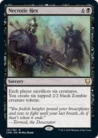 Necrotic Hex [Commander Legends] | Arkham Games and Comics