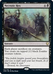 Necrotic Hex [Commander Legends] | Arkham Games and Comics