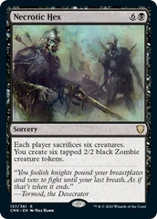 Necrotic Hex [Commander Legends] | Arkham Games and Comics