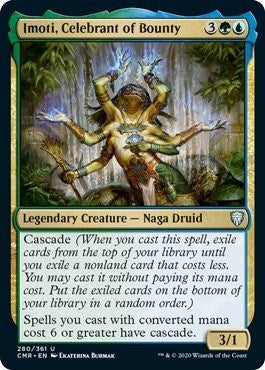 Imoti, Celebrant of the Bounty [Commander Legends] | Arkham Games and Comics