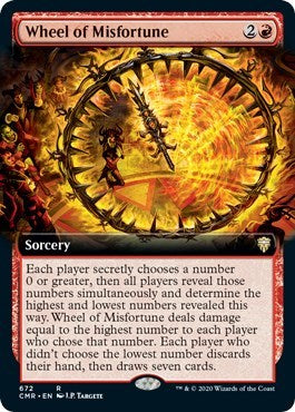 Wheel of Misfortune (Extended Art) [Commander Legends] | Arkham Games and Comics